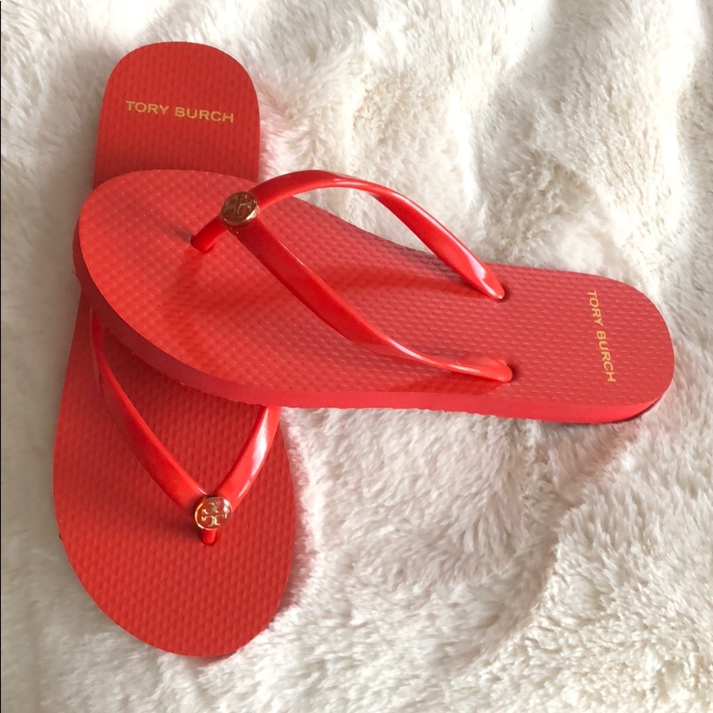 NWOT Tory Burch Flip Flops Size 7